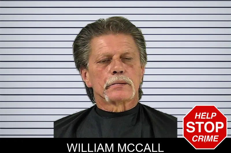 William McCall mugshot