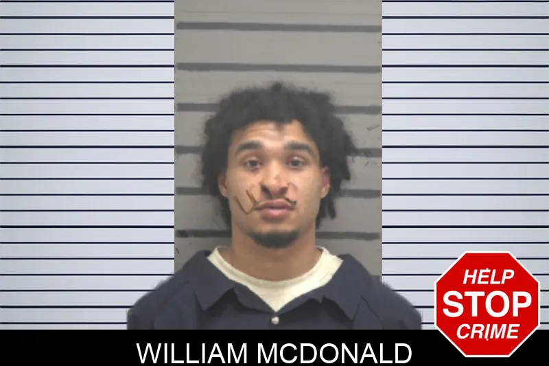 William McDonald mugshot