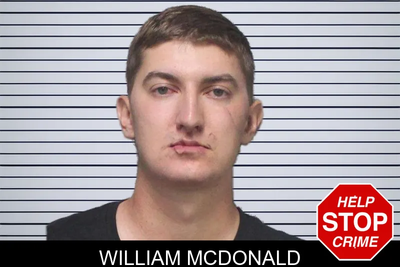 William McDonald mugshot