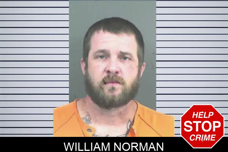 William Norman mugshot