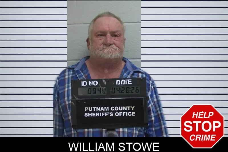 William Stowe mugshot