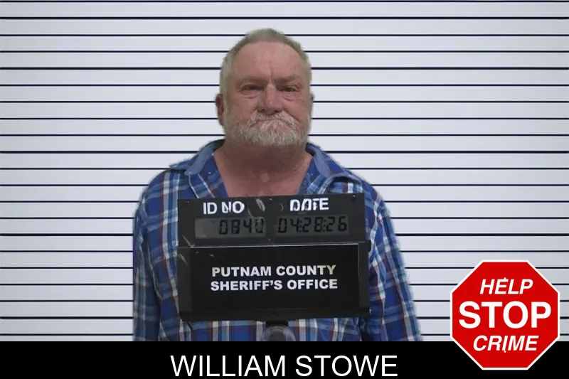 William Stowe mugshot