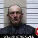 William Strickland mugshot