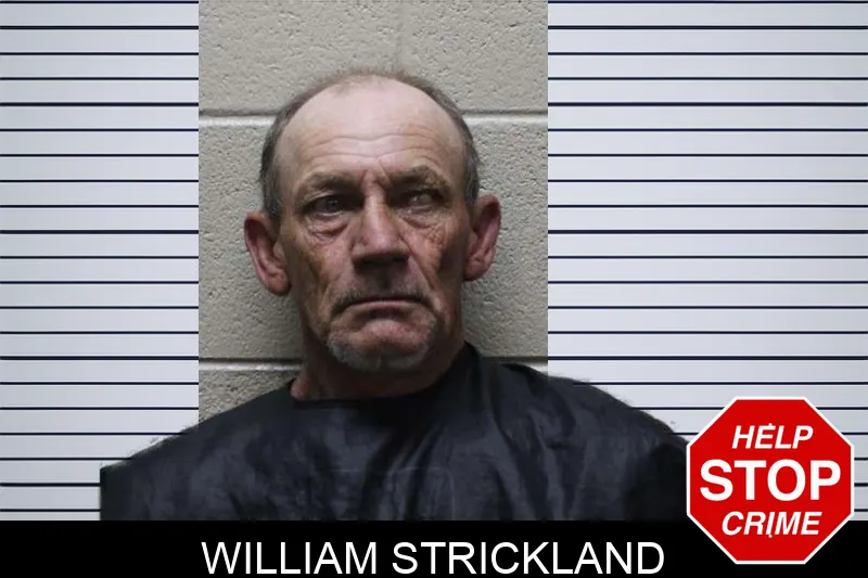William Strickland mugshot