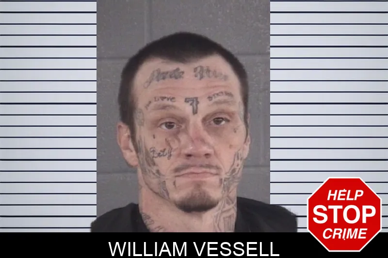 William Vessell mugshot