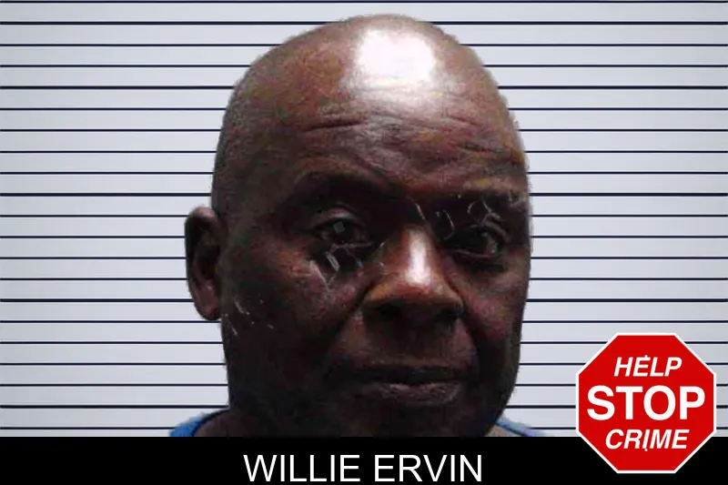 Willie Ervin mugshot