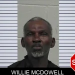 Willie McDowell mugshot