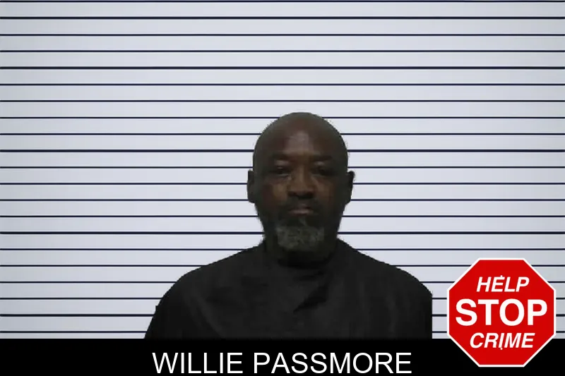 Willie Passmore mugshot