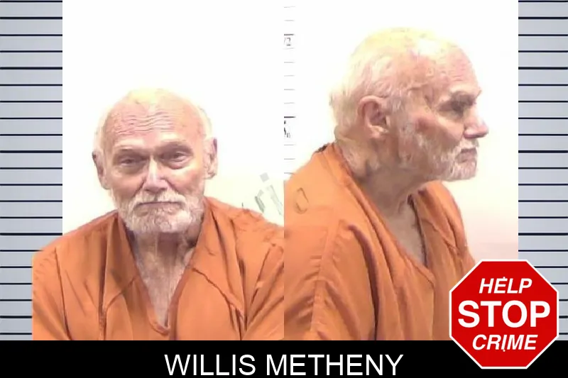 Willis Metheny mugshot