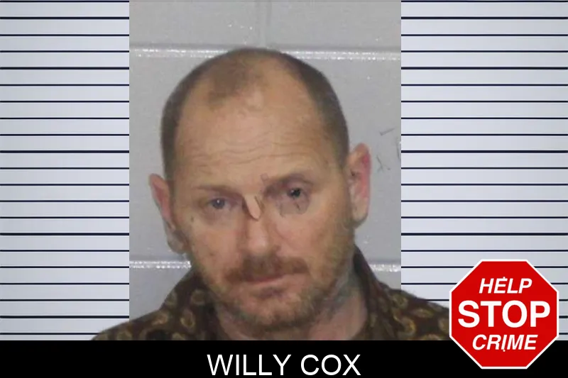 Willy Cox mugshot