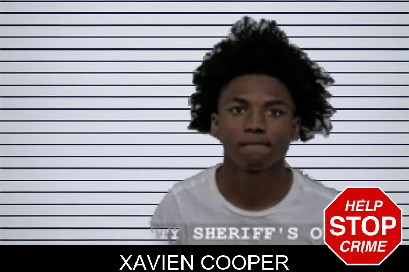 Xavien Cooper mugshot