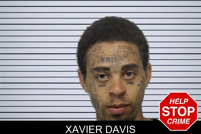 Xavier Davis mugshot
