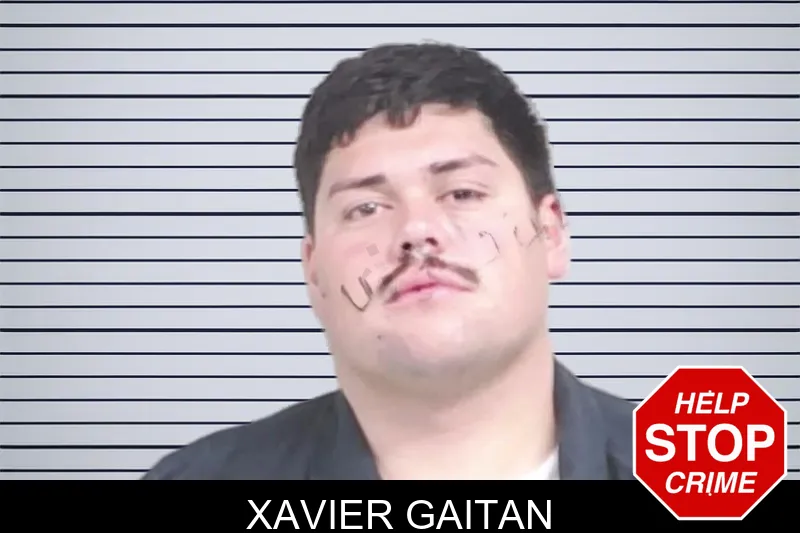 Xavier Gaitan mugshot