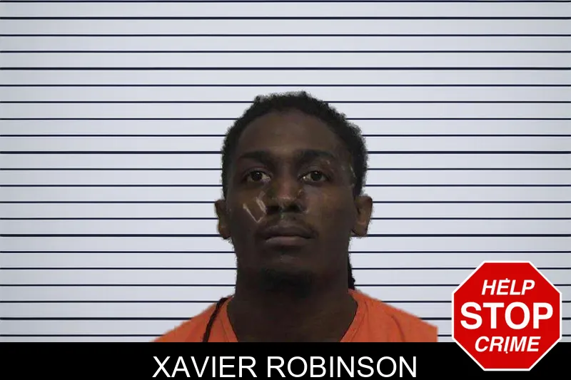 Xavier Robinson mugshot