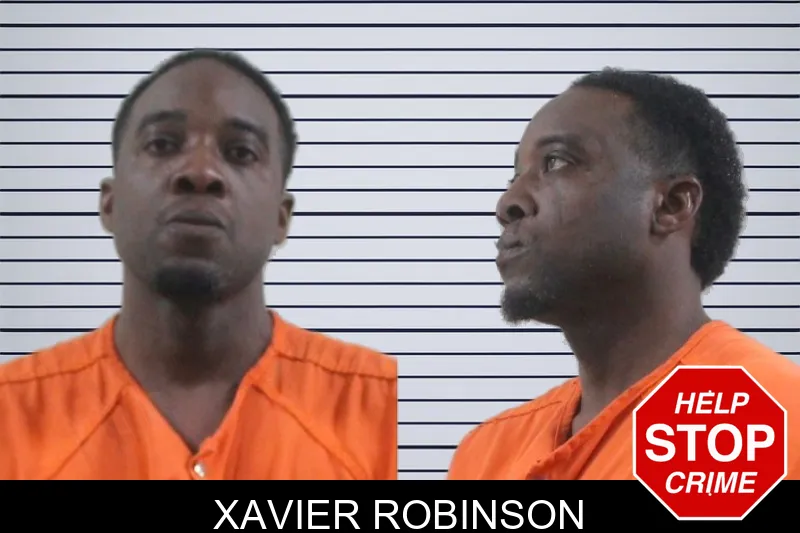 Xavier Robinson mugshot