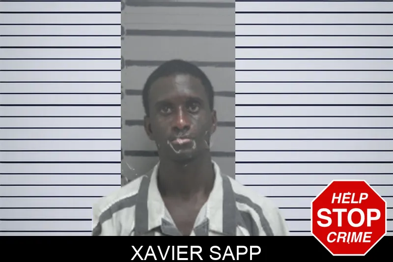 Xavier Sapp mugshot