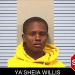 Ya’Sheia Willis mugshot