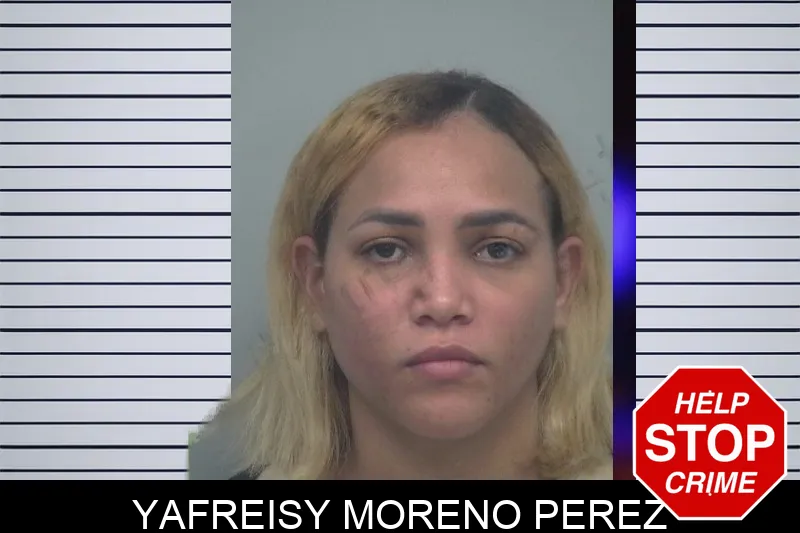 Yafreisy Moreno Perez mugshot