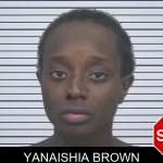 Yanaishia Brown mugshot