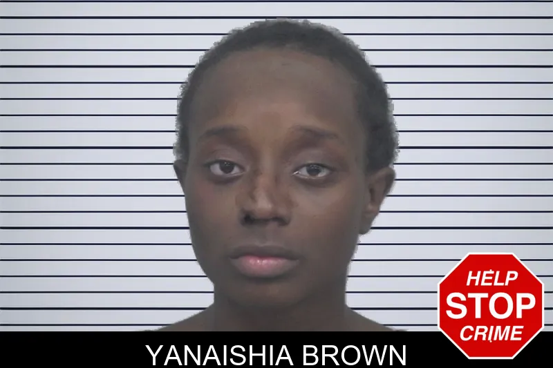 Yanaishia Brown mugshot