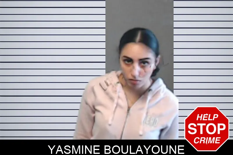 Yasmine Boulayoune mugshot