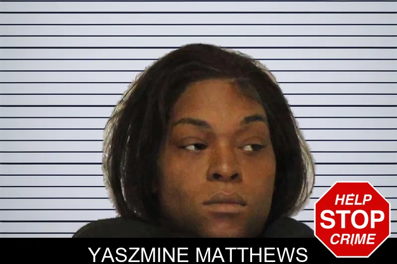 Yaszmine Matthews mugshot