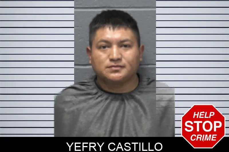 Yefry Castillo mugshot