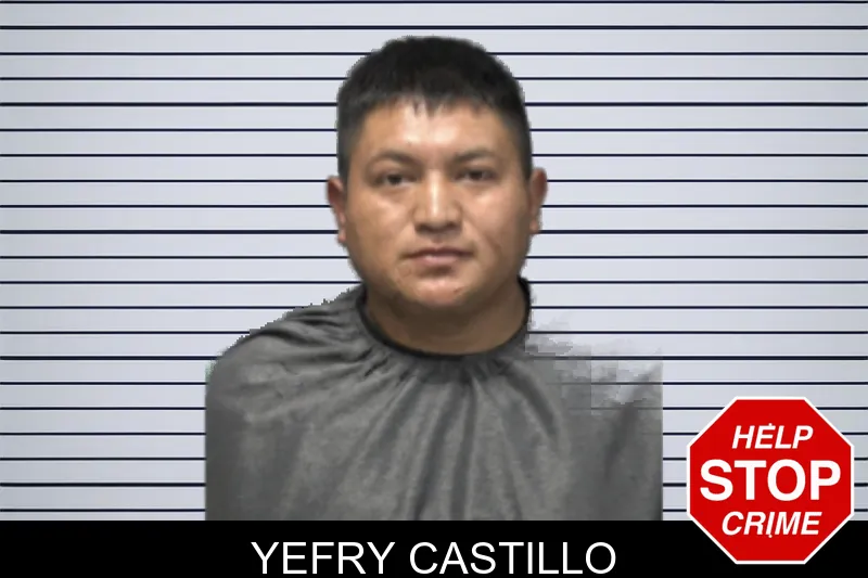 Yefry Castillo mugshot