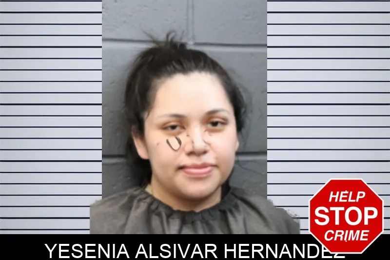 Yesenia Alsivar Hernandez mugshot – Forsyth County , Georgia Yesenia Alsivar Hernandez mugshot