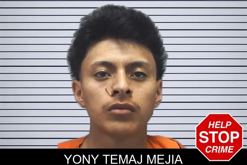 Yony Temaj Mejia mugshot