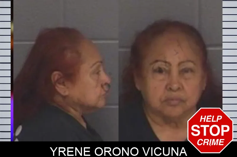 Yrene Orono Vicuna mugshot