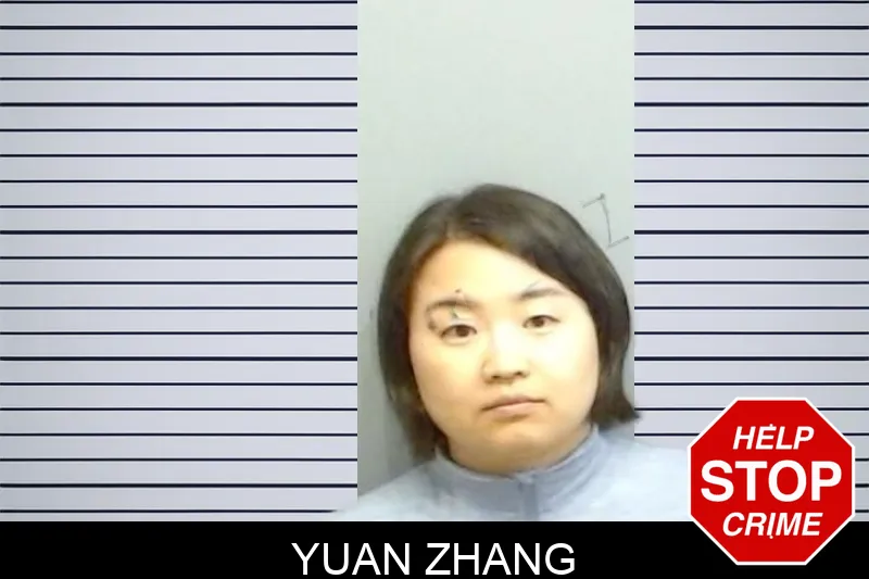 Yuan Zhang mugshot