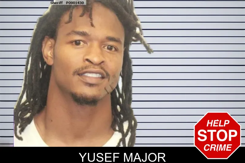 Yusef Major mugshot