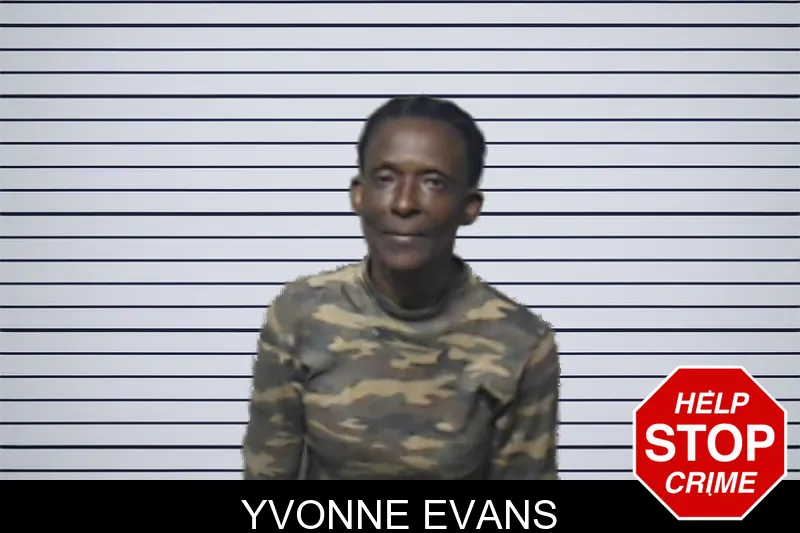 Yvonne Evans mugshot
