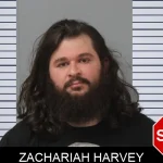 Zachariah Harvey mugshot