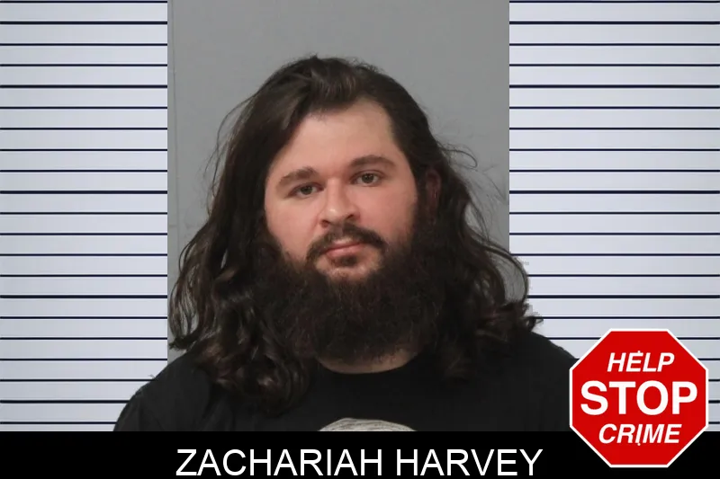 Zachariah Harvey mugshot