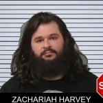 Zachariah Harvey mugshot