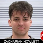 Zachariah Howlett mugshot
