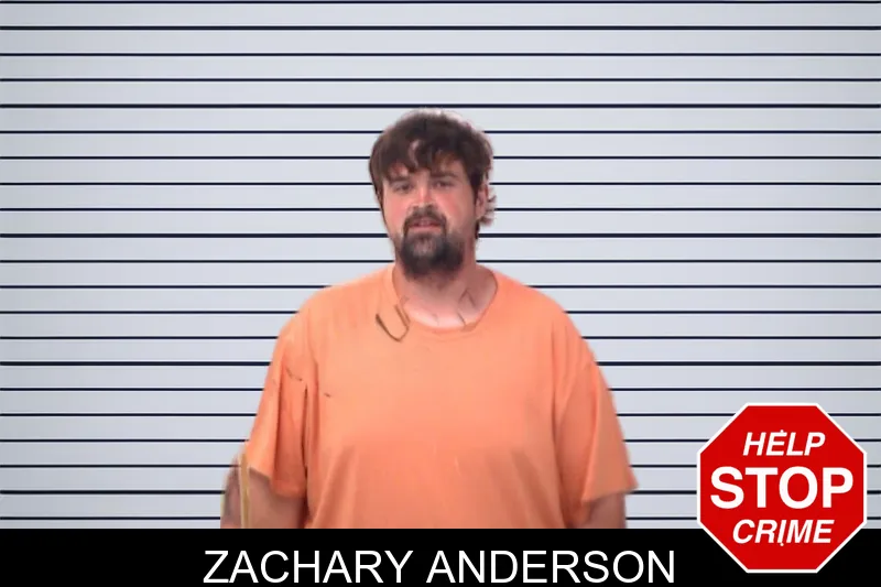 Zachary Anderson mugshot
