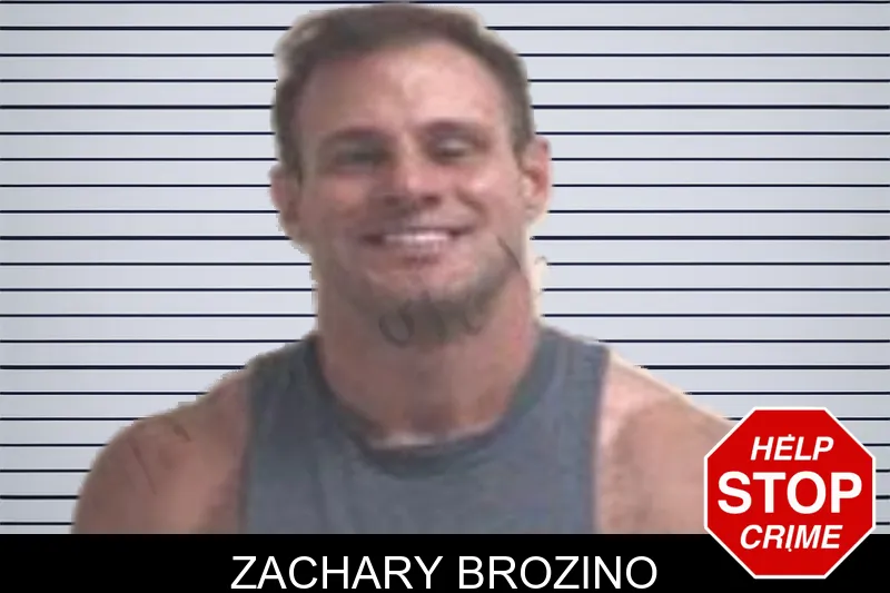 Zachary Brozino mugshot