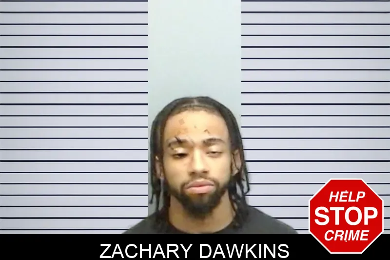 Zachary Dawkins mugshot