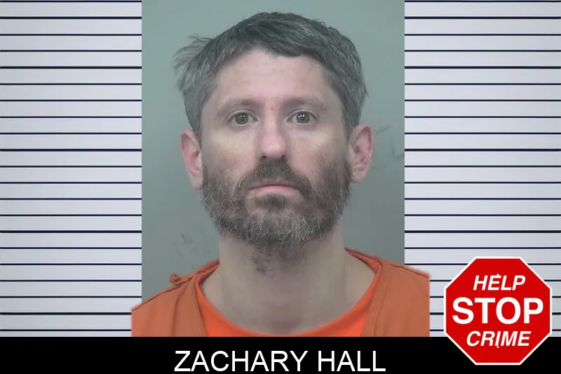 Zachary Hall mugshot