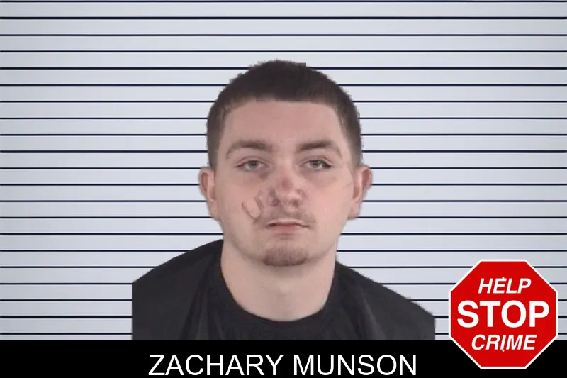 Zachary Munson mugshot