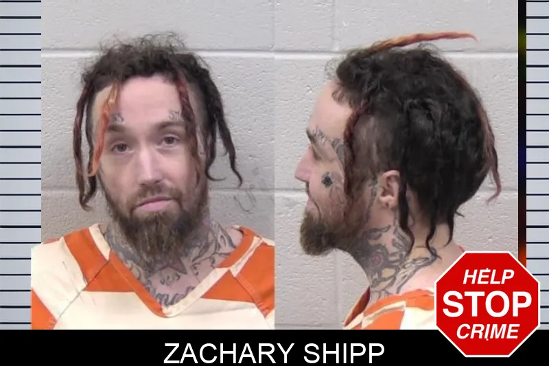 Zachary Shipp mugshot