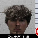 Zachary Sims mugshot