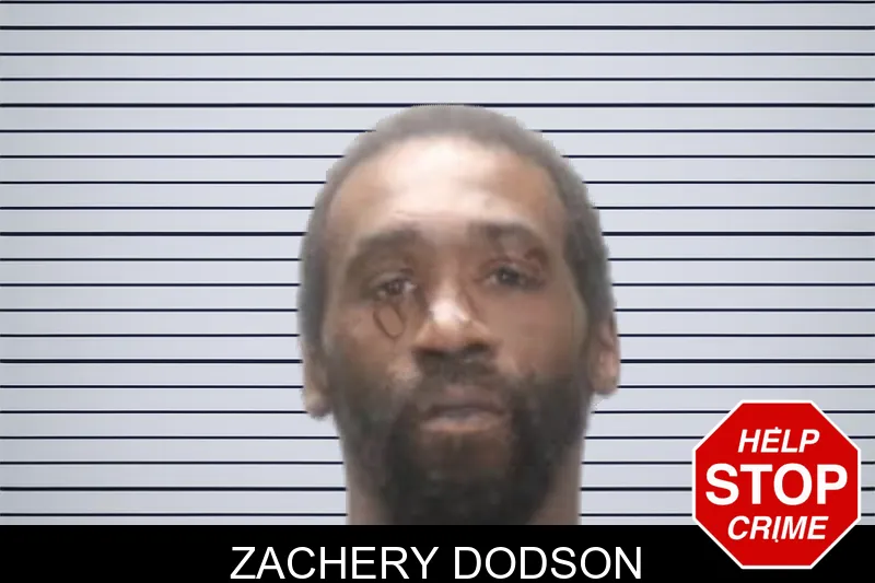 Zachery Dodson mugshot