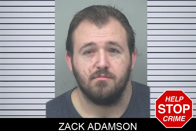 Zack Adamson mugshot