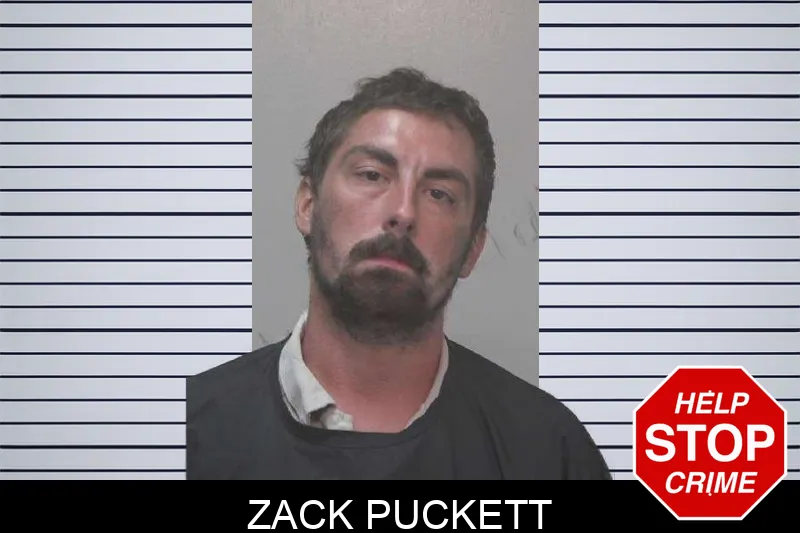 Zack Puckett mugshot