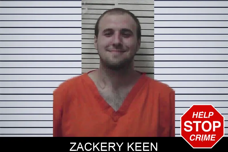 Zackery Keen mugshot