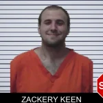 Zackery Keen mugshot